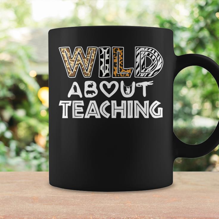 Wild About Teaching Teacher Back To School Coffee Mug Gifts ideas