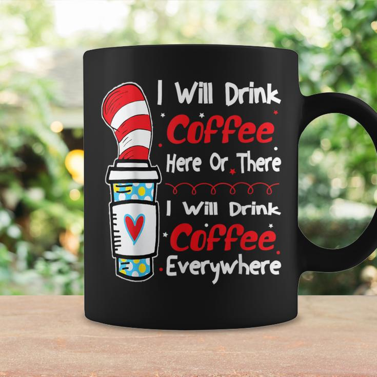 I Will Drink Coffee Here Or There Teacher Teaching Coffee Mug Gifts ideas
