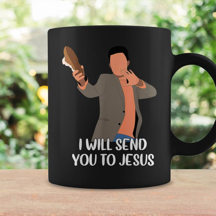 I Will Send You To Jesus Meme Steven He Quote Coffee Mug Gifts ideas