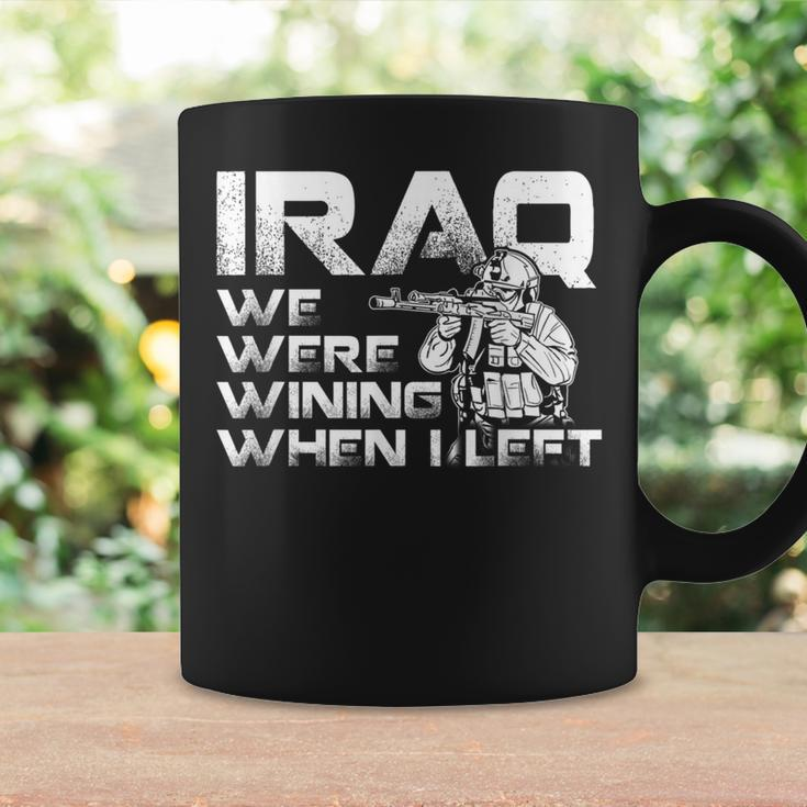 We Were Winning When I Left Iraq Veteran Soldier Vet Day Coffee Mug Gifts ideas