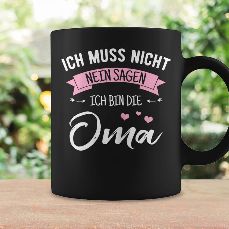 Women's Ich Muss Nicht Nein Sagen Ich Bin Die Oma Tassen Geschenkideen