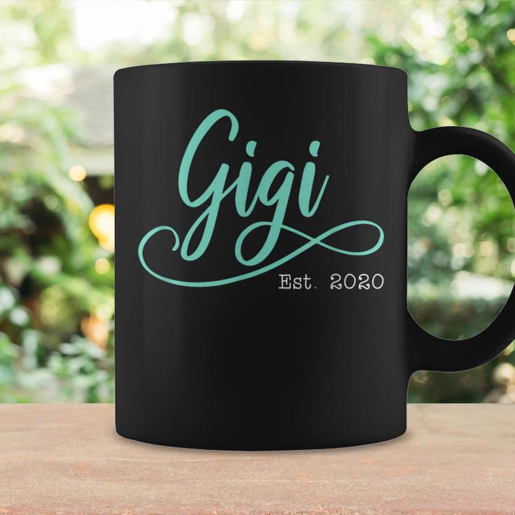 Women's Gigi Est Established 2020 Grandmother Coffee Mug Gifts ideas