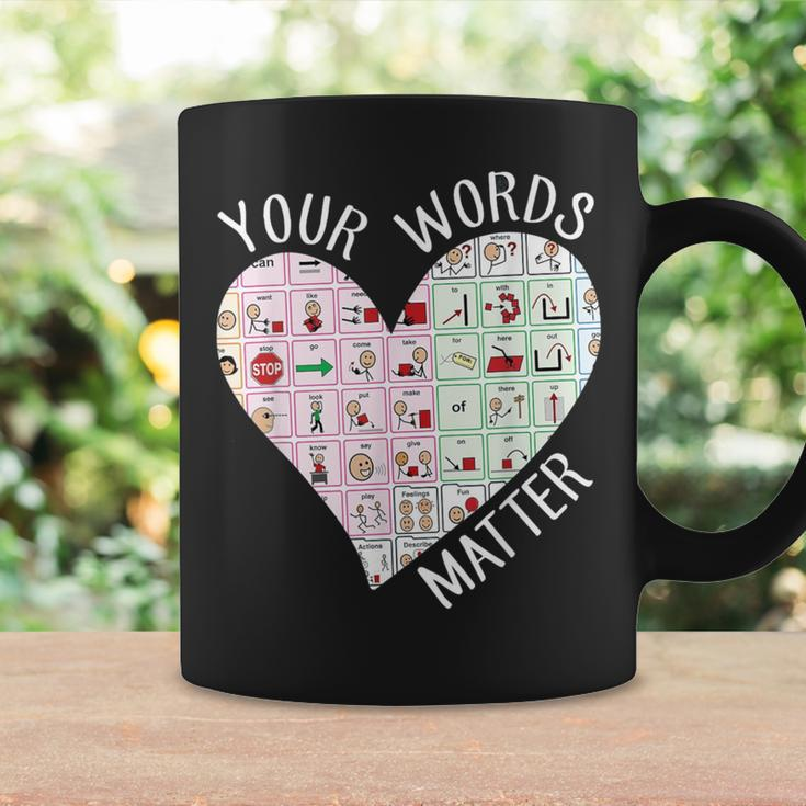 Your Word Matter Heart Back To School Teacher Students Coffee Mug Gifts ideas