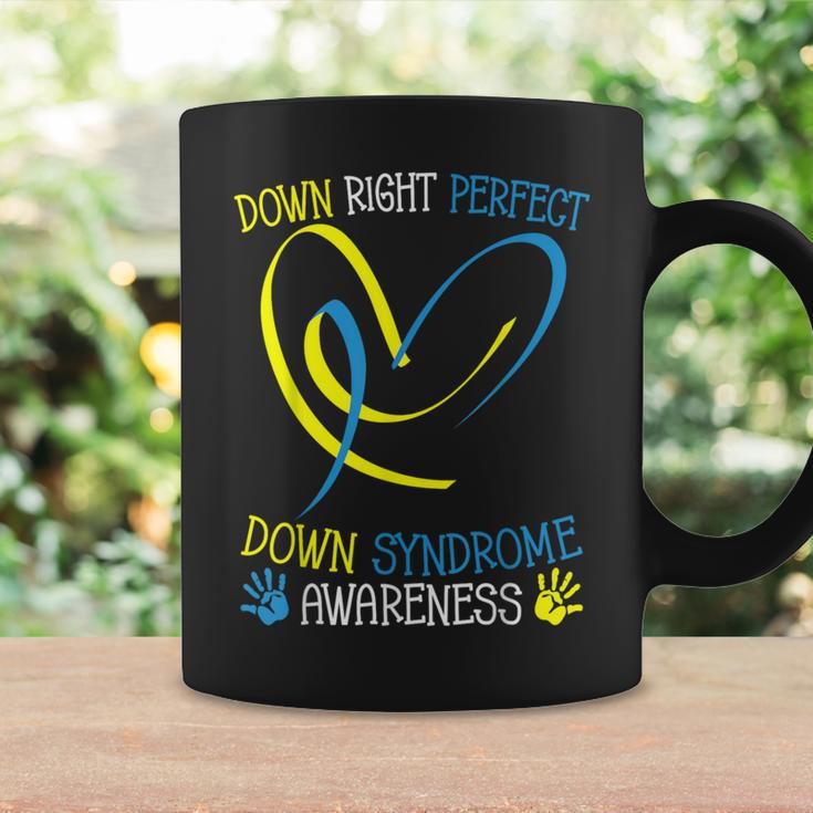 World Down Syndrome Awareness Day Down Right Perfect Coffee Mug Gifts ideas