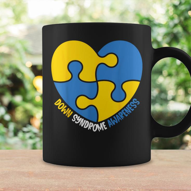World Down Syndrome Awareness Day T21 Heart Coffee Mug Gifts ideas