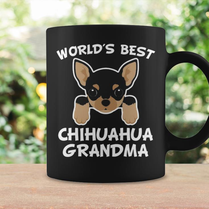 World's Best Chihuahua Grandma Dog Granddog Coffee Mug Gifts ideas