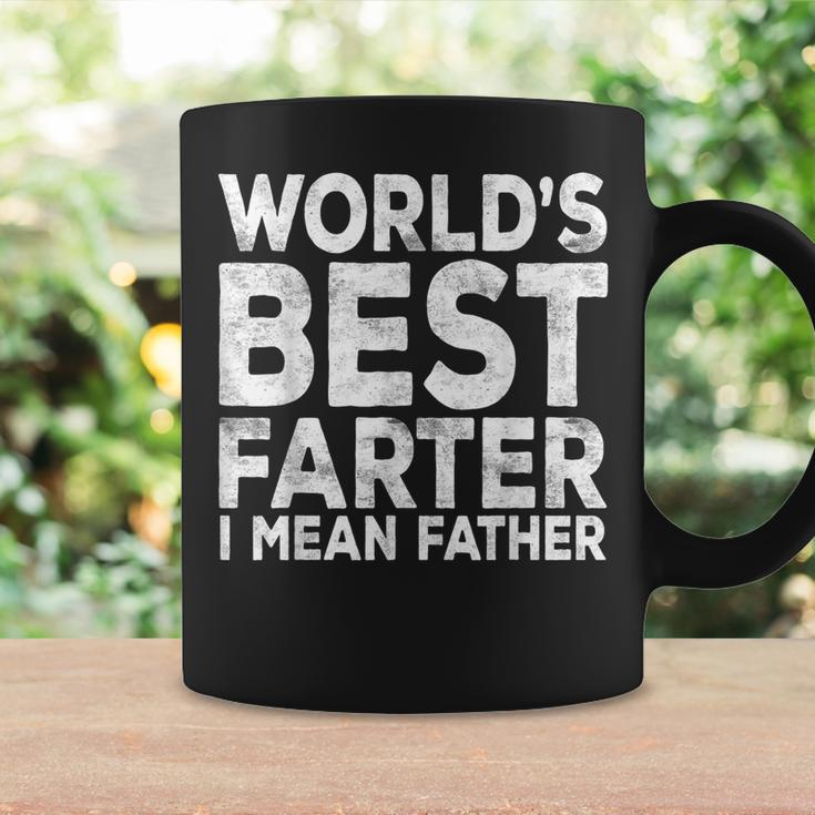 World's Best Farter I Mean Father Fathers Day Coffee Mug Gifts ideas