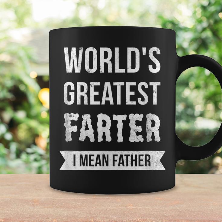World's Greatest Farter I Mean Father Dad Vintage Look Coffee Mug Gifts ideas