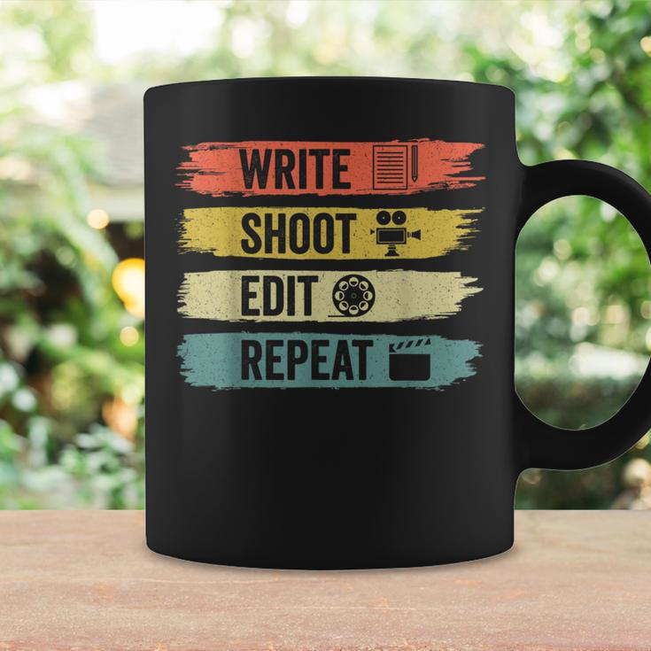 Write Shoot Edit Repeat Vintage Movie Director Coffee Mug Gifts ideas