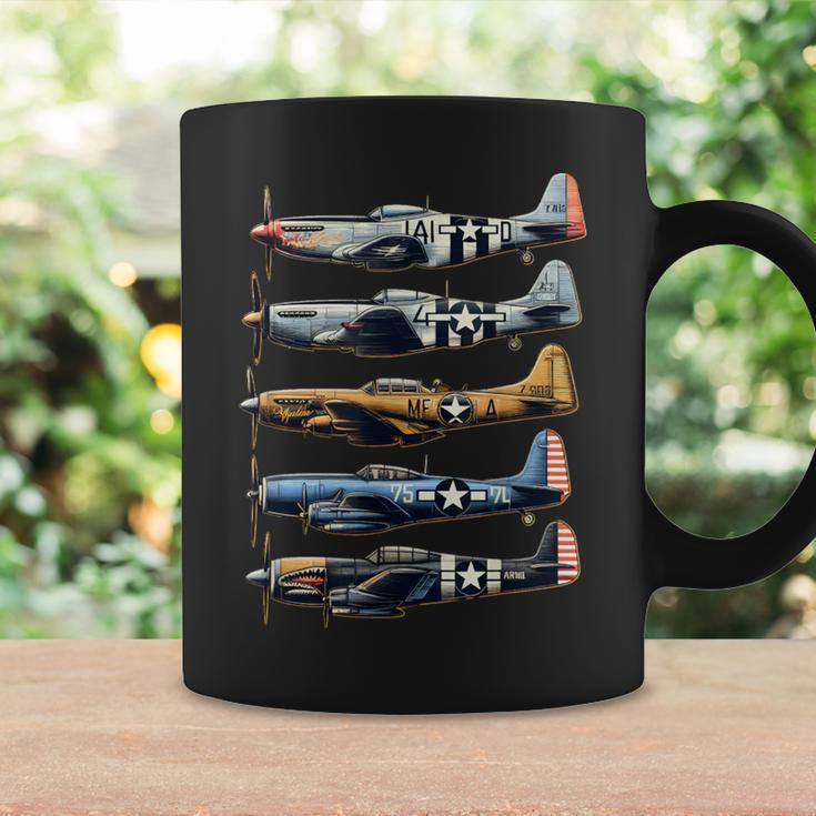 Ww2 Planes P51 Mustang F4u Corsair B17 P47 Thunderbolt Coffee Mug Gifts ideas