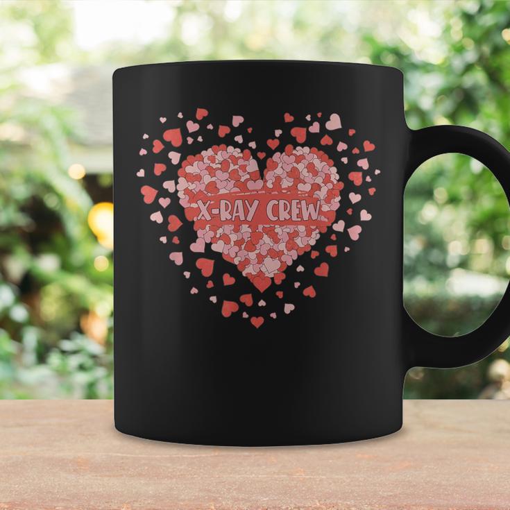 X-Ray Crew Valentine's Day Hearts Radiology Tech Coffee Mug Gifts ideas