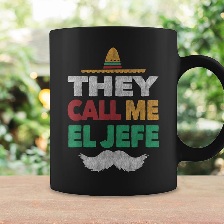 They Call Me El Jefe Fiesta Bragging Boss Hat Coffee Mug Gifts ideas