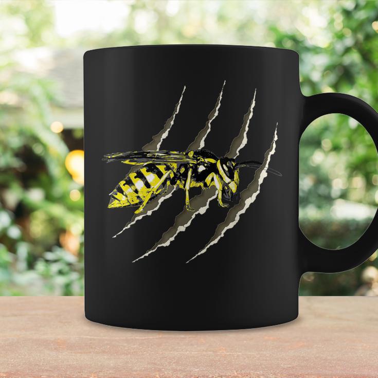 Yellow Jacket Wasp Tear Punk Emo Goth Coffee Mug Gifts ideas