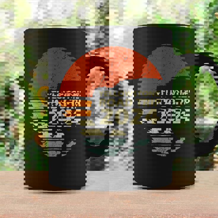 Yellowstone National Park Family Road Trip 2024 Coffee Mug Gifts ideas