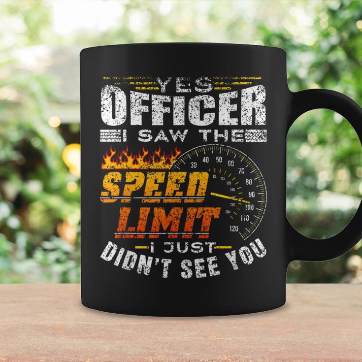 Yes Officer I Saw The Speed Limit Racing Car Coffee Mug Gifts ideas