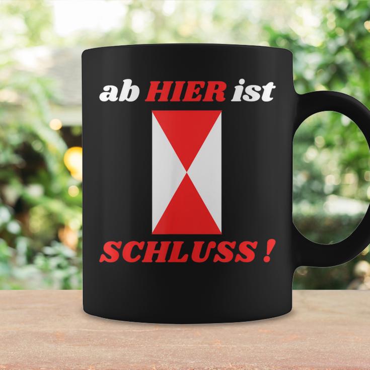 Zg2 Ab Hier Ist Schluss Tassen Geschenkideen