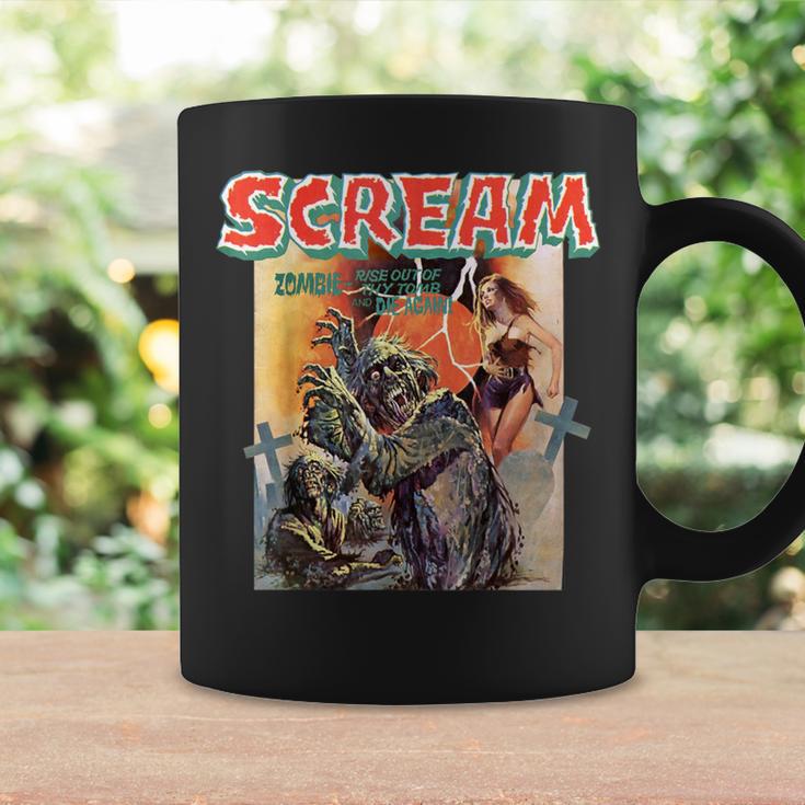 Zombie Vintage Movie Horror Poster Comic Book Graphic Coffee Mug Gifts ideas