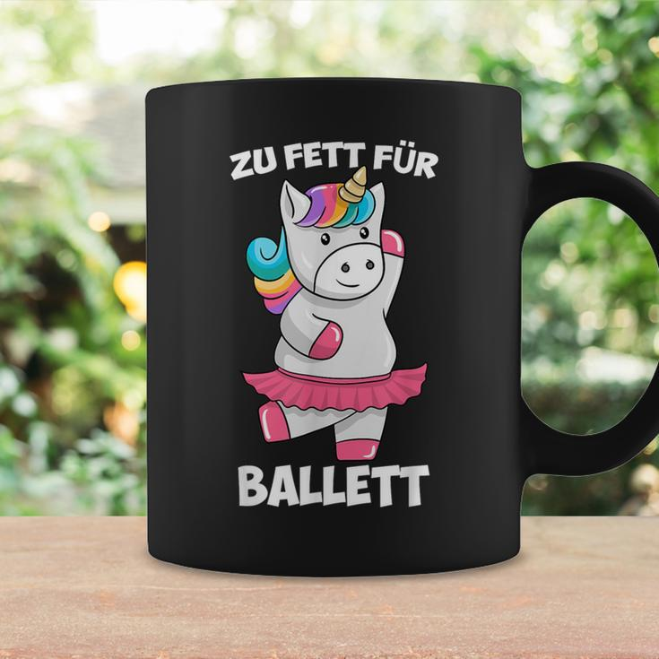 Zu Fett For Ballet Thick Unicorn Fat Unicorn Tutu Tassen Geschenkideen