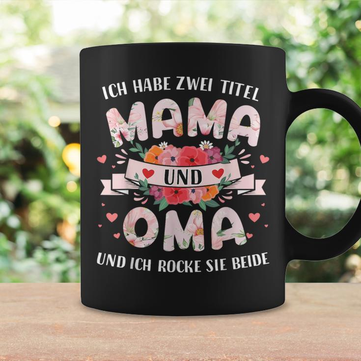 Zwei Titel Mama Oma Zum Muttertag Geburtstag Weihnachten Tassen Geschenkideen