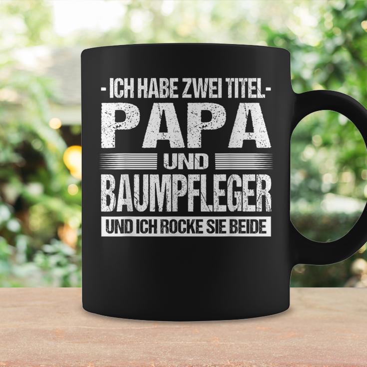 Zwei Titel Papa Und Baumpfleger Two Titel Tassen Geschenkideen