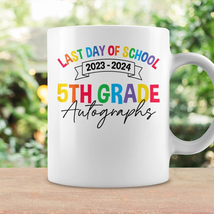 2023-2024 Last Day Of School Autograph 5Th Grade Graduation Coffee Mug Gifts ideas