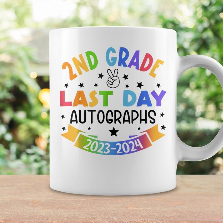 2024 Last Day Of School Autograph 2Nd Grade Graduation Party Coffee Mug Gifts ideas
