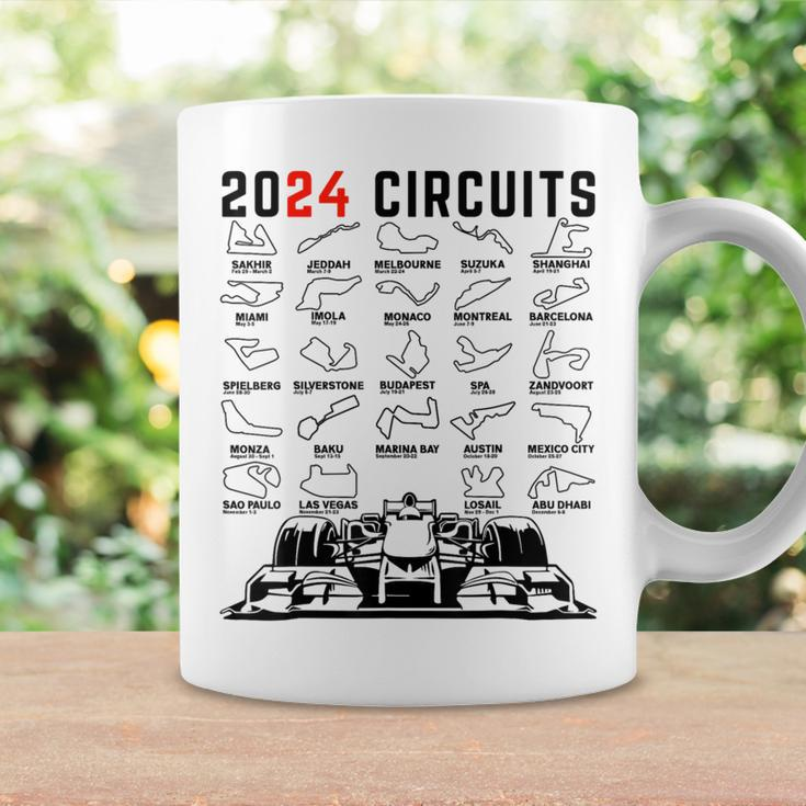 2024 Schedule Formula Racing Formula Fan Car Black Coffee Mug Gifts ideas