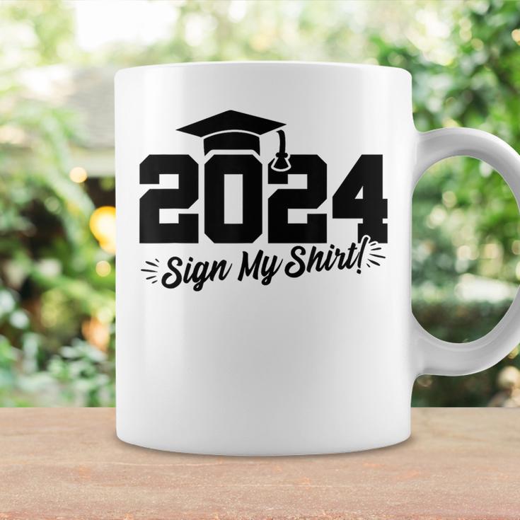 2024 Senior Graduation Autograph Class Of 2024 Coffee Mug Gifts ideas