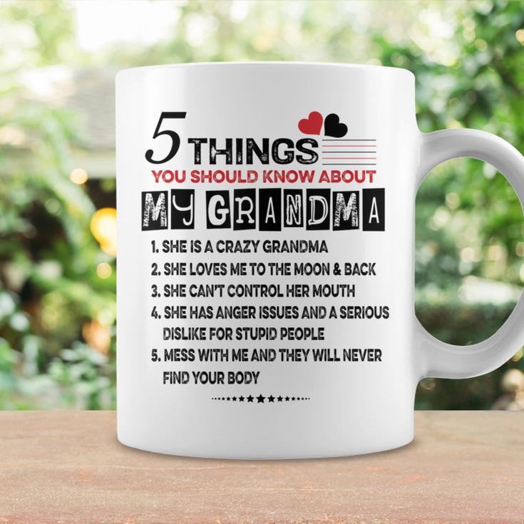 5 Things You Should Know About My Grandma Mother Day Coffee Mug Gifts ideas