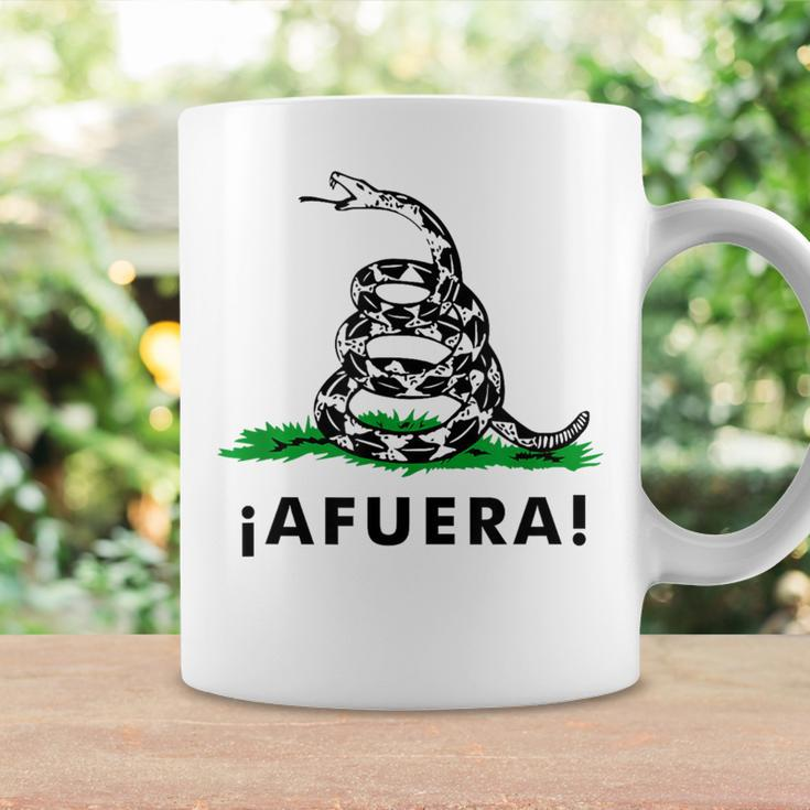 Afuera Milei Libertarian Gadsden Ancap Coffee Mug Gifts ideas