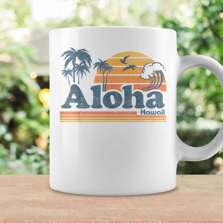 Aloha Hawaii Vintage Beach Summer Surfing 70S Retro Hawaiian Coffee Mug Gifts ideas