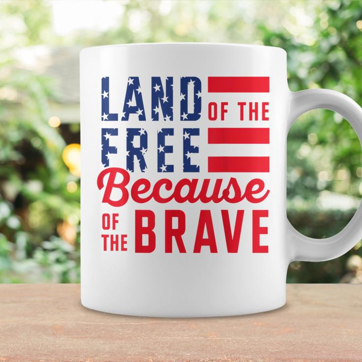 America Land Of The Free Because Of The Brave Retro Coffee Mug Gifts ideas