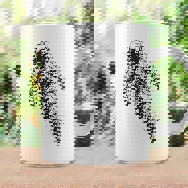 Astronauta Gráfico Espacio Motivo Astronauta Taza de café Ideas de regalos