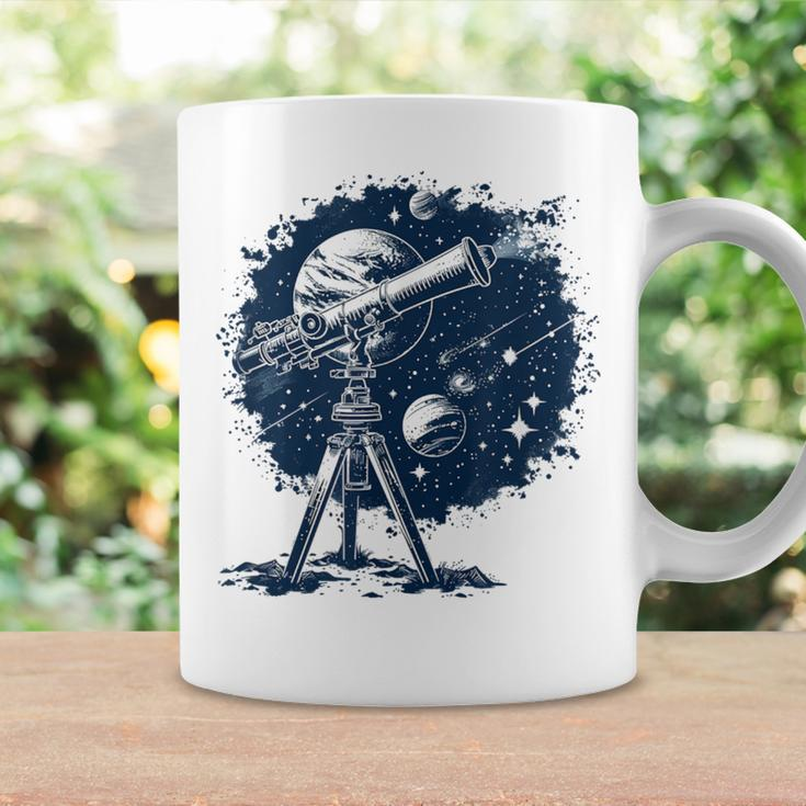 Astronomie Und Farbenfrohes Teleskop Tassen Geschenkideen