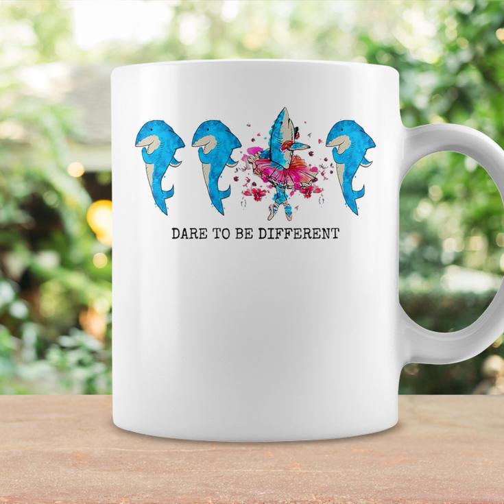 Ballerina Shark Dancer Ballet Dancing Dare To Be Different Coffee Mug Gifts ideas