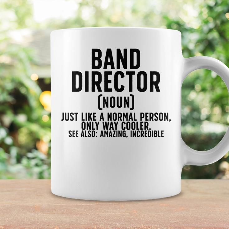 Band Director Definition Marching Band Director Coffee Mug Gifts ideas