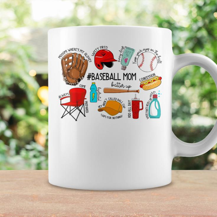 Baseball Mom Game Day Vibes Baseball Mama Coffee Mug Gifts ideas