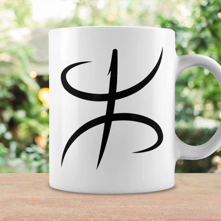 Service à Expresso 6 Tasses – Verre Gravé Main, Motifs Berbères Et Symbole Amazigh (neuf)