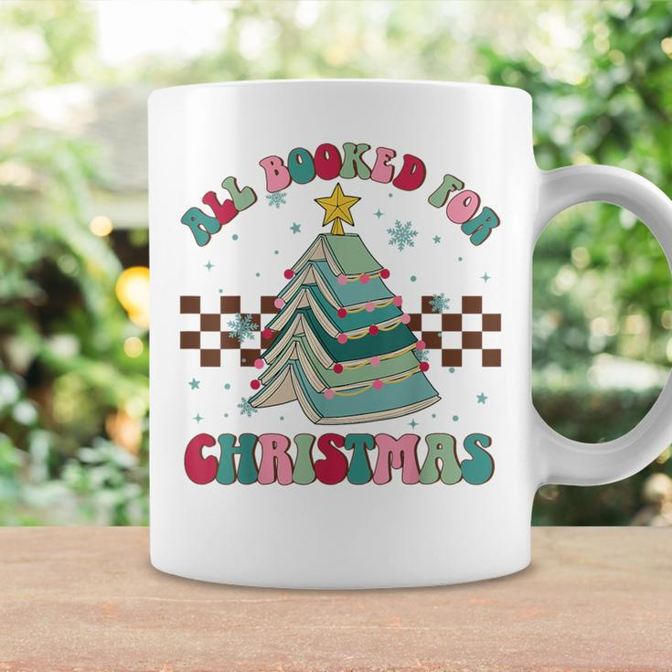 All Booked For Christmas Tree Book Bookish Christmas Coffee Mug Gifts ideas