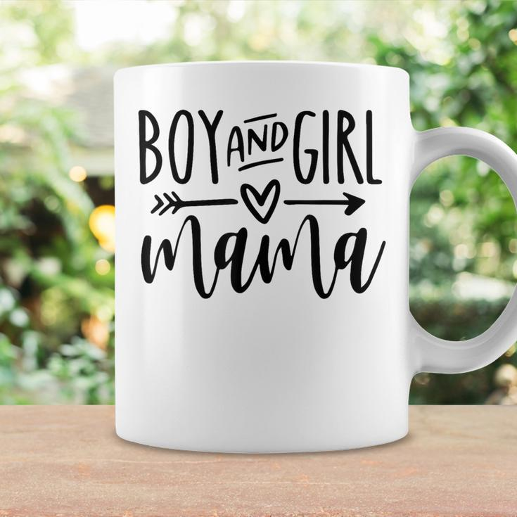Boy And Girl Mama Mom Of Two Mommy Mother's Day Women Coffee Mug Gifts ideas