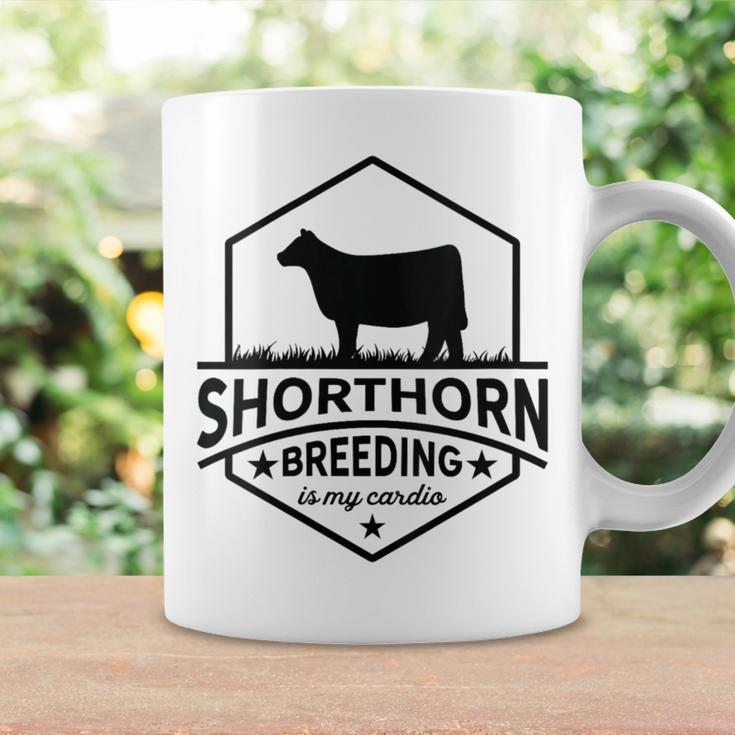 Breeding Cow Breakling Limits Breeder Shorthorn Cattle Coffee Mug Gifts ideas