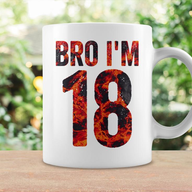 Bro I'm 18 Years Old 18Th Birthday Cool 18Th Birthday Coffee Mug Gifts ideas