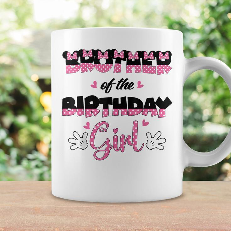 Brother Of The Birthday Girl Mouse Family Matching Coffee Mug Gifts ideas