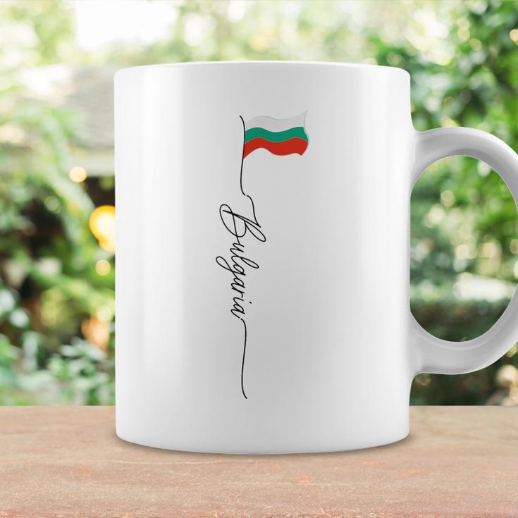 Bulgaria Bulgarian Flag Pole Bulgaria Patriotic Vintage Coffee Mug Gifts ideas