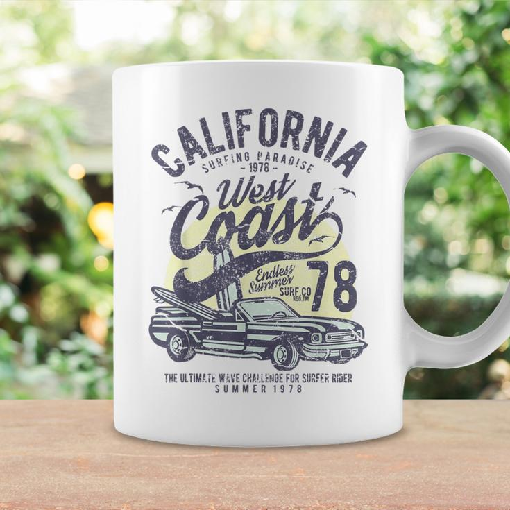California West Coast Surfing Car Birthday Coffee Mug Gifts ideas