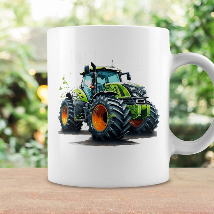 Children's Ich Bin 5 Traktor Bauer & Landwirt Tassen Geschenkideen