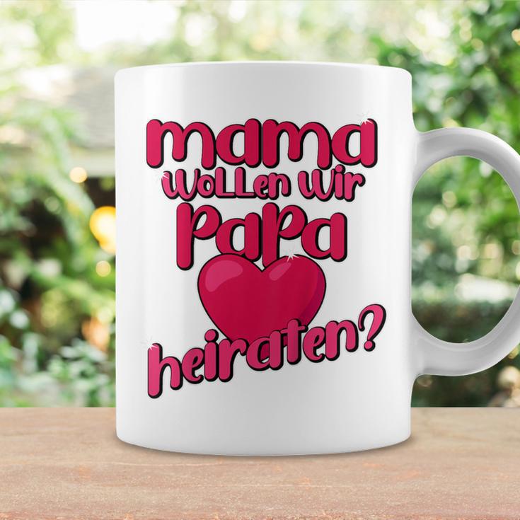 Children's Mama Wollt Wir Papa Marriage Tassen Geschenkideen