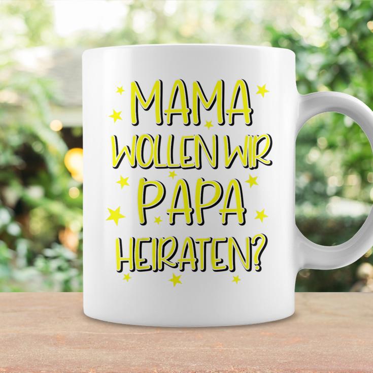 Children's Marriage Proposal Mama Want Wir Den Papa Heiraten Tassen Geschenkideen