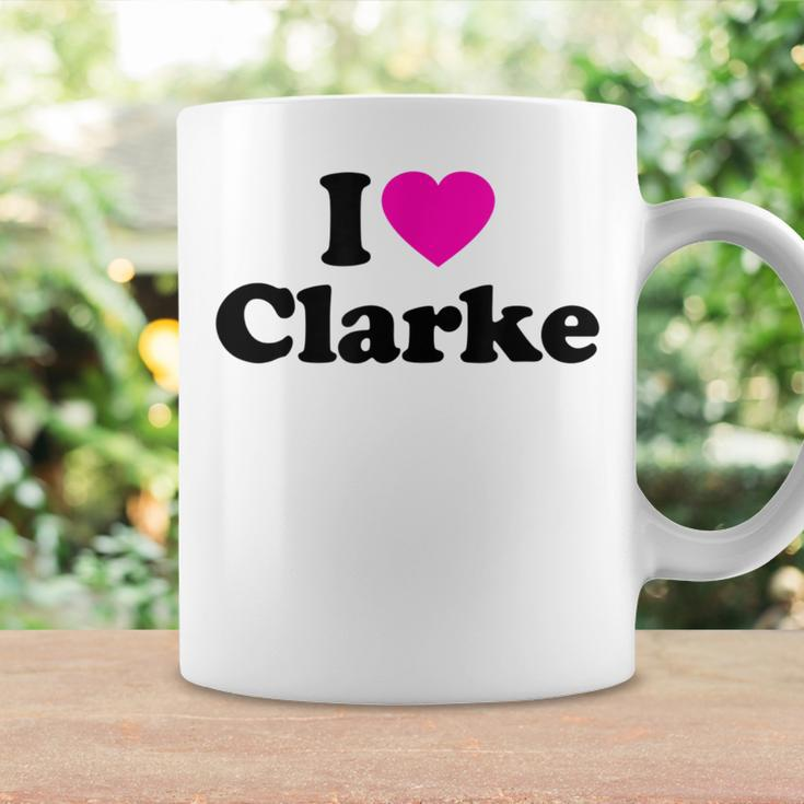 Clarke Love Heart College University Alumni Coffee Mug Gifts ideas