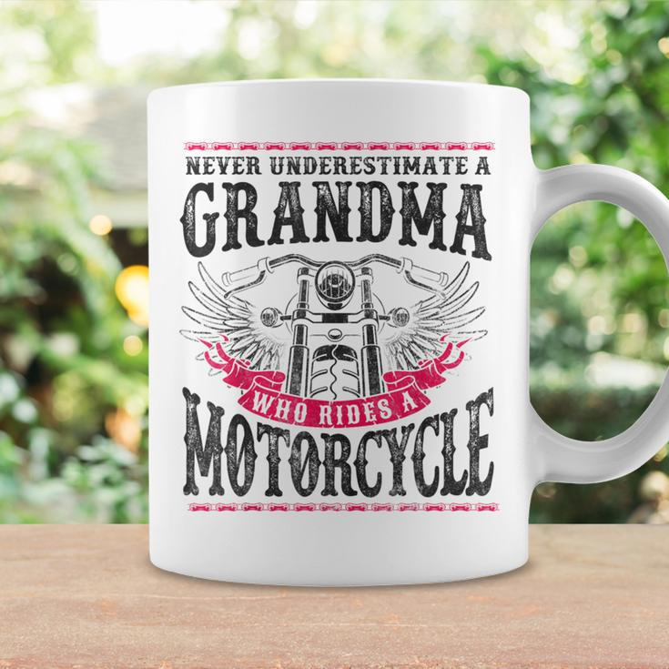 Classic Motorcycle Biker Grandma Never Underestimate A Coffee Mug Gifts ideas